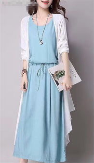 深圳美仑服装厂 2017夏季新款开衫背心连衣裙批发定制指南